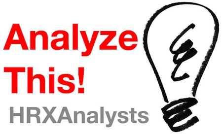 Analyze this! A better, more self-aware HR industry - HRExaminer Weekly Edition