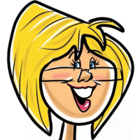 cartoon drawing of China Gorman on HRExaminer Bio Page