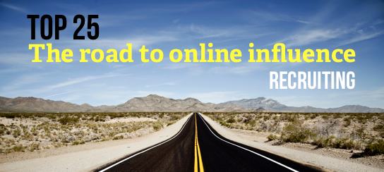 Top 25 List for Internet Influence in Recruiting ~ HR Examiner Weekly Edition