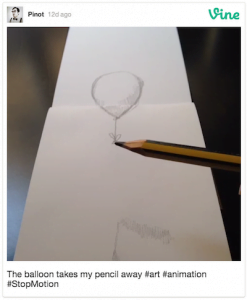 picture example of a vine video