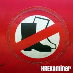 photo icon of boots walking with no symbol across them on hrexaminer post about Fitness, Inclusions and OracleHCM