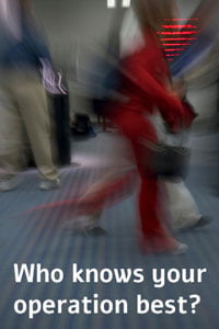 photo of busy airport in article by heather bussing called Who Knows Your Operations Best