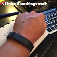 photo of fitbit on HR Examiner March 20 2014