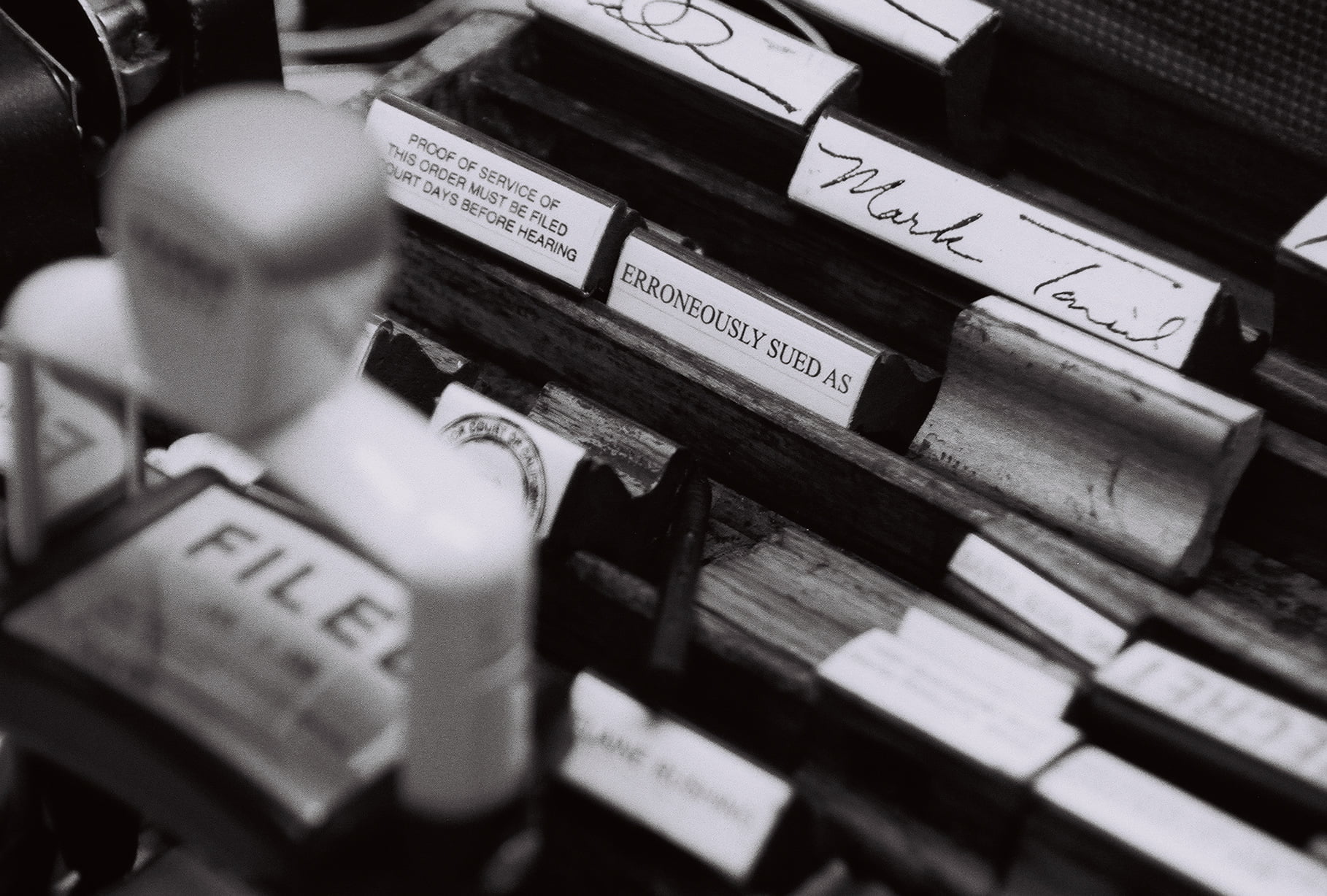 photo of file folders on hr examiner