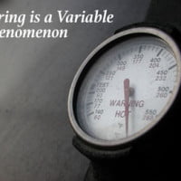 photo of guage in story about variable employment on HR Examiner August 6, 2014