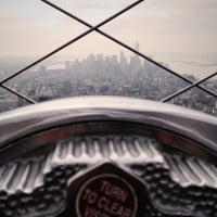 picture of New York City skyline from CFO's office