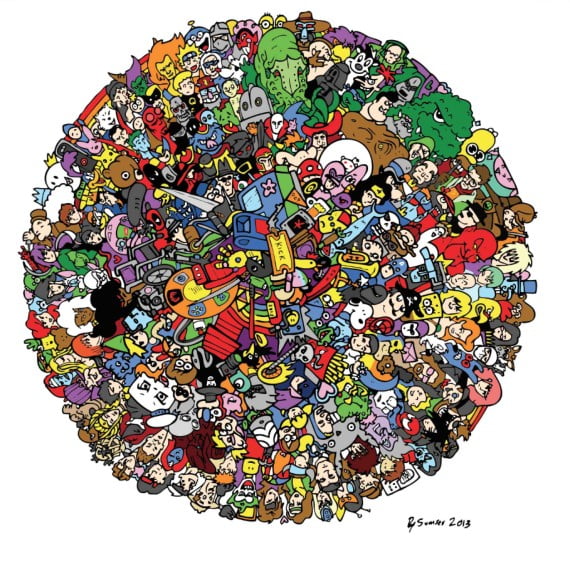 cartoon planet