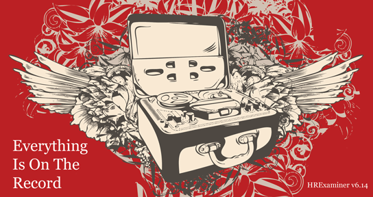 image of old tape recorder on feature article of HRExaminer v6.14 published April 9, 2015