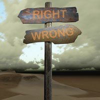 picture of song in desert saying right wrong 200px on HRExaminer.com feature article for v6.45 December 4, 2015