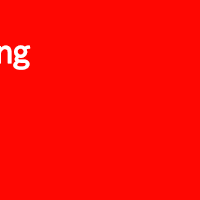 red tectangular image with text: Recruiting Animal Day