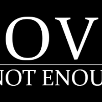 white text on black background saying "Love is not enough" on feature image of HRExaminer.com Weekly Edition v7.06 for February 12, 2016