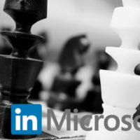photo of chess board with combination Linkedin Microsoft logo img via pexels cc0 published on HRExaminer.com June 23, 2016 John Sumser article LinkedIn Redux