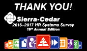 thank you image for Sierra-Cedar Annual HR systems survey