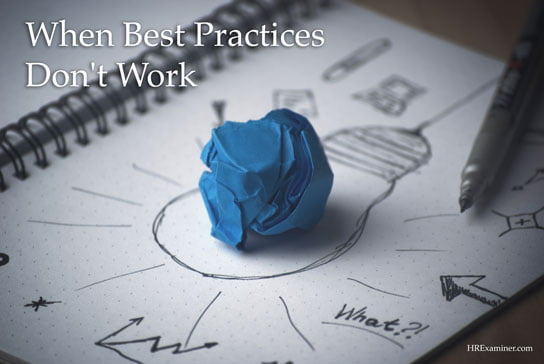 2017-06-26 HRExaminer when best practices dont work photo img cc0 via pexels abstract idea clay think original creative mold pen idea bulb paper 544x364px.jpg