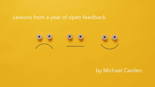 2020-08-03 HR Examiner article Lessons from a year of open feedback by Michael Carden AdobeStock 324828936 544x306px.jpg