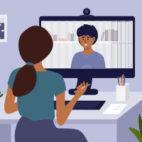 2020-12-23 HR Examiner article Stella Lupushor Zoom and a bit about the downsides of decentralized work stock photo img cc0 by AdobeStock 367201019 sq 200px.png